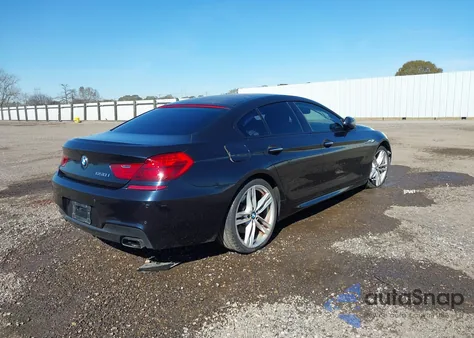 2015 BMW 650I Gran Coupe из США, поврежденный, VIN WBA6B2C54FD799397